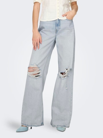 ONLY Loosefit Jeans 'ONLBETTI' i blå: forside