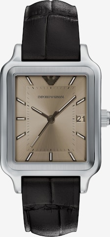Emporio Armani Analoguhr in Braun: Vorderseite