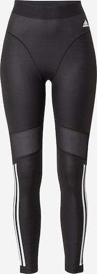 ADIDAS PERFORMANCE Workout Pants in Black / White, Item view