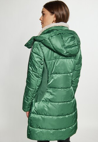 faina - Abrigo de invierno en verde