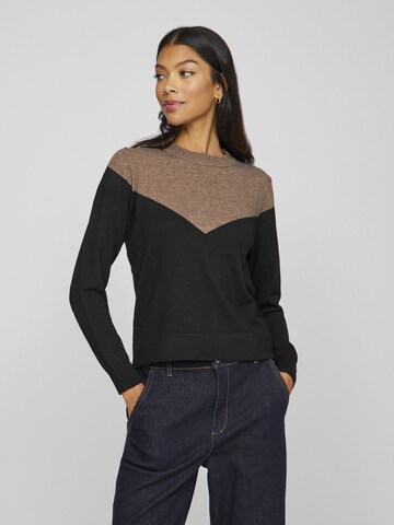 VILA Sweater 'KERRY' in Black: front