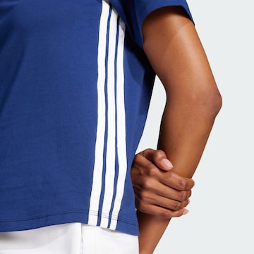 ADIDAS SPORTSWEAR Функционална тениска 'Essentials' в синьо