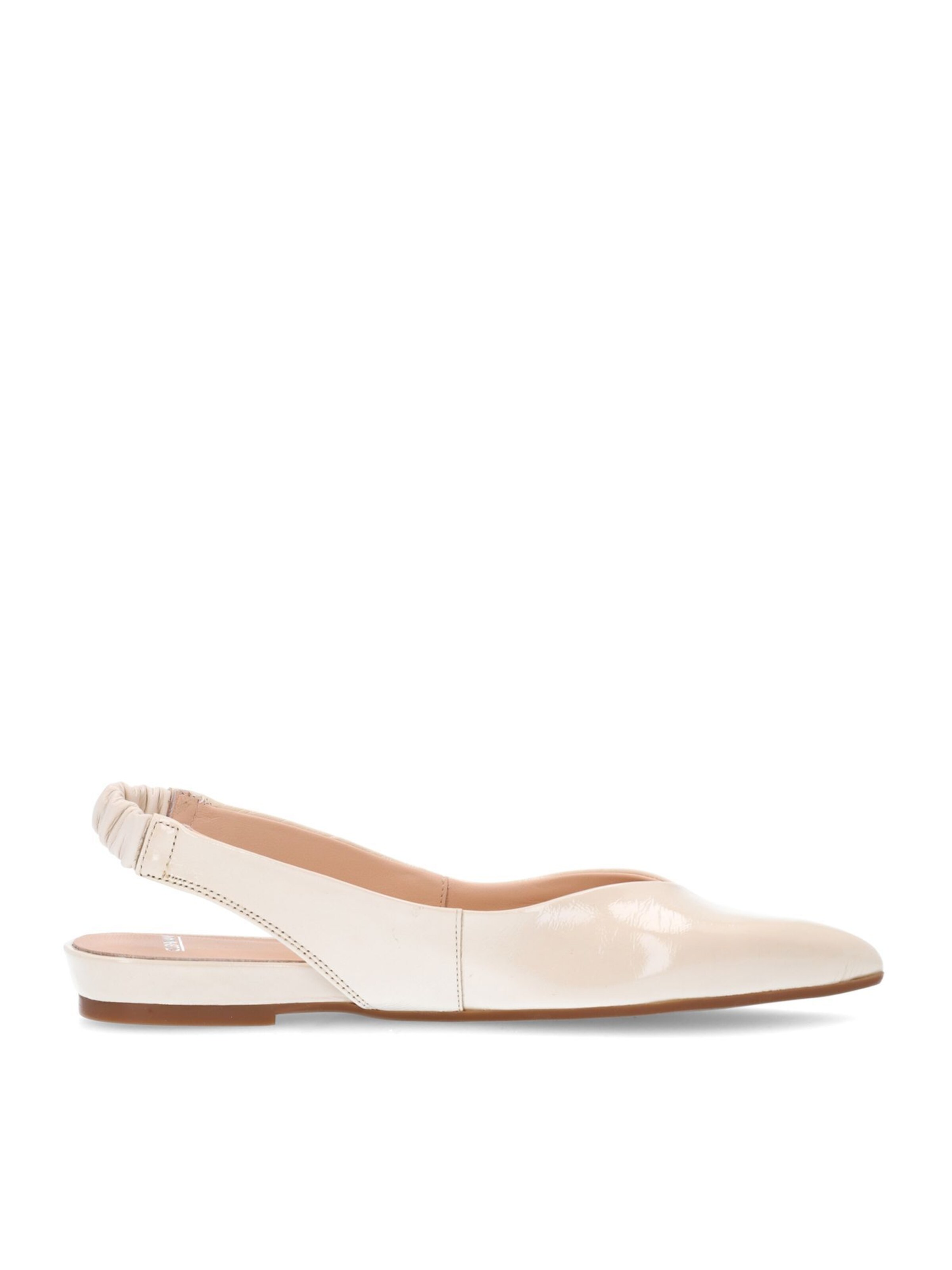 MANFIELD Classic Flats in White
