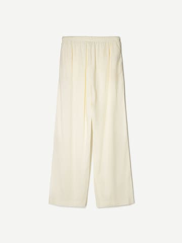 Bershka Bő szár Nadrág - sárga