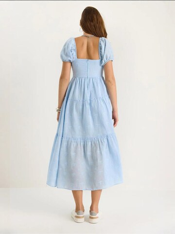 Bianco Lucci Summer Dress in Blue