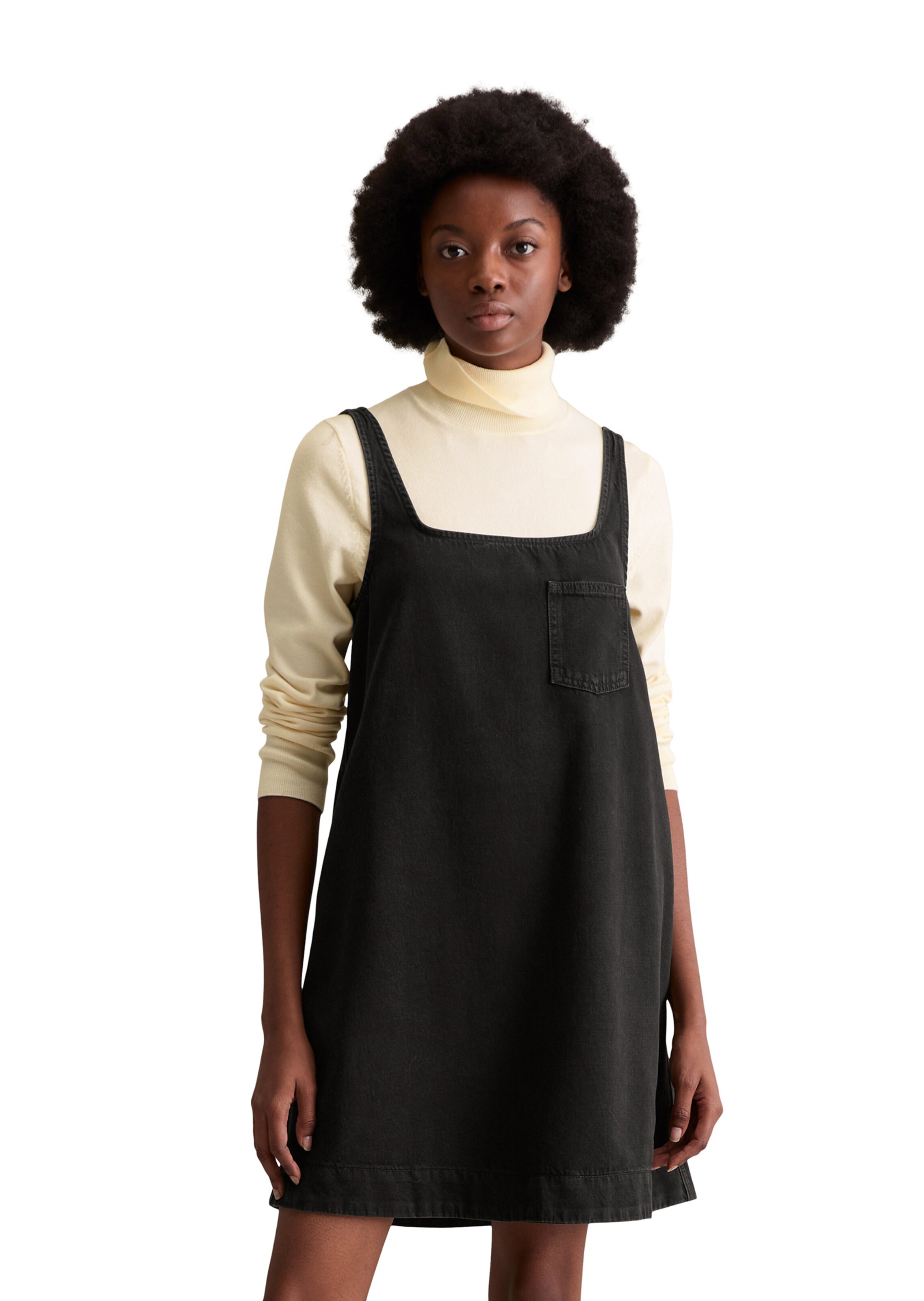 Marc O'Polo DENIM Jurk in Zwart: voorkant