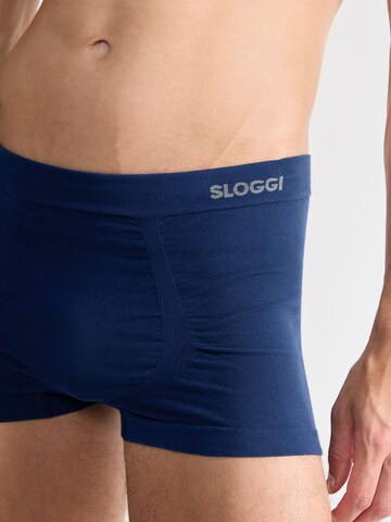 SLOGGI Boxershorts ' GO Smooth Hipster ' in Blauw