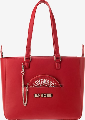 Love Moschino Shopper in Rot: front