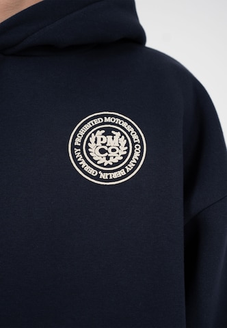 Prohibited - Sudadera 'Horse Racer' en azul