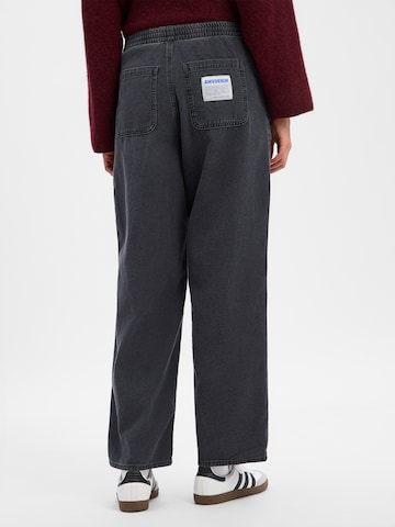 AMERICAN VINTAGE Regular Hose 'Jazy' in Schwarz
