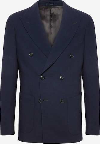 Veste de costume Boggi Milano en bleu : devant