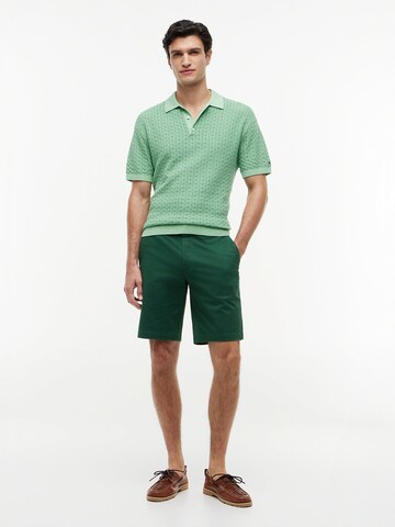 TOMMY HILFIGER Regular Chino trousers 'Denton Ess' in Green
