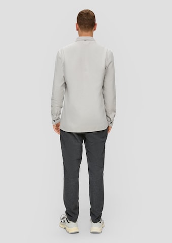 Regular fit Camicia di QS in grigio