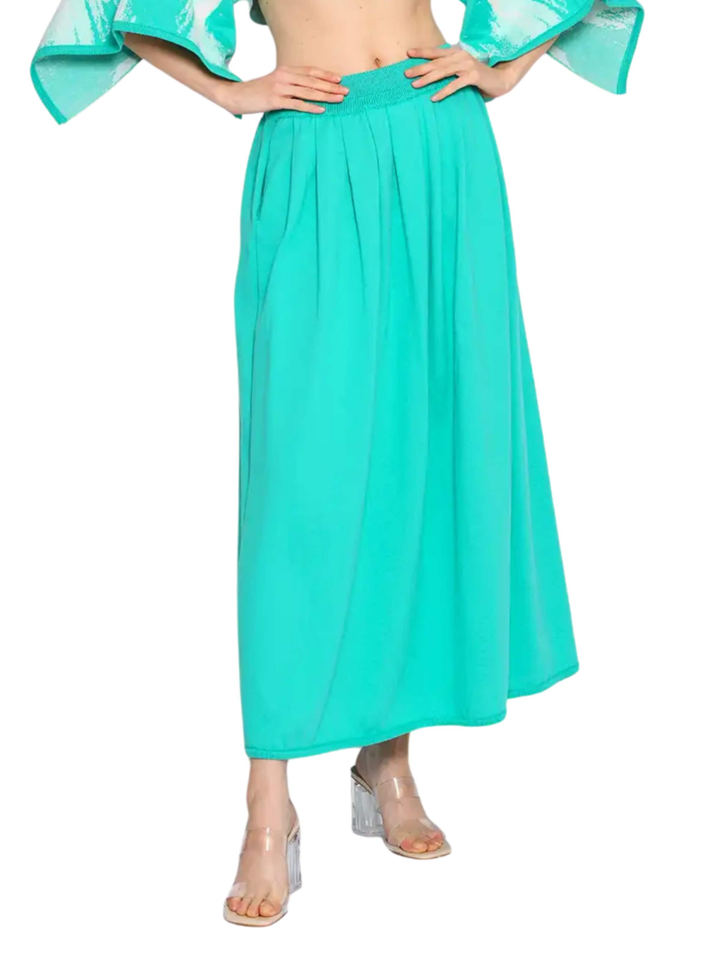 Süel knitwear - Falda 'Hanna' en verde