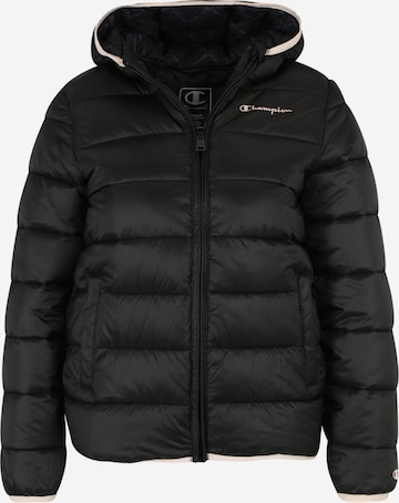 Veste d’hiver 'Legacy' Champion Authentic Athletic Apparel en noir : devant