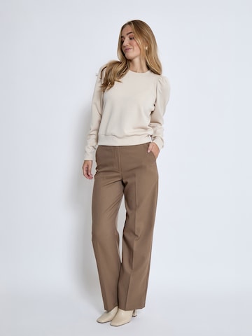 Sweat-shirt 'Dicette' Peppercorn en beige