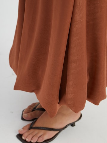 Jupe 'Odette' Peppercorn en marron