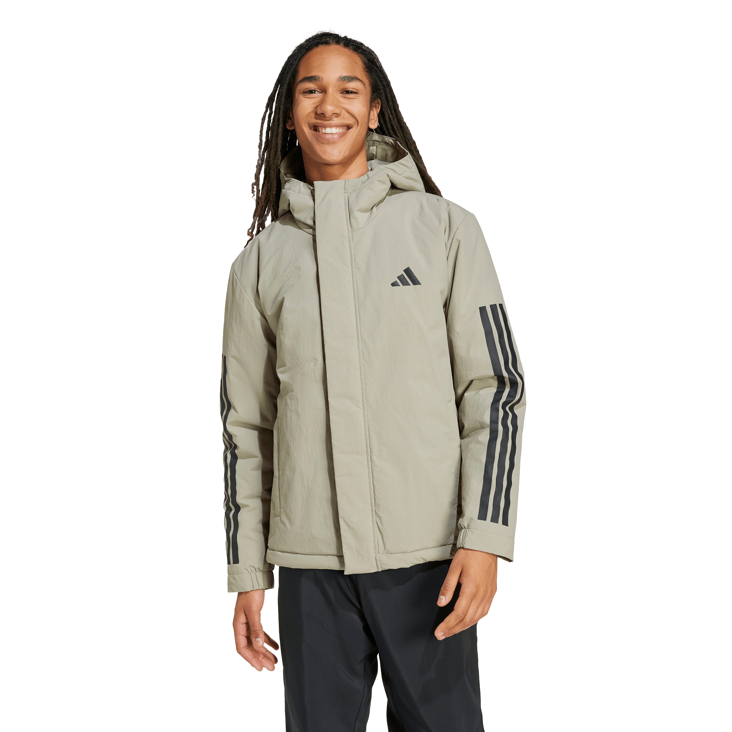 zaļš ADIDAS SPORTSWEAR Āra jaka: no priekšpuses