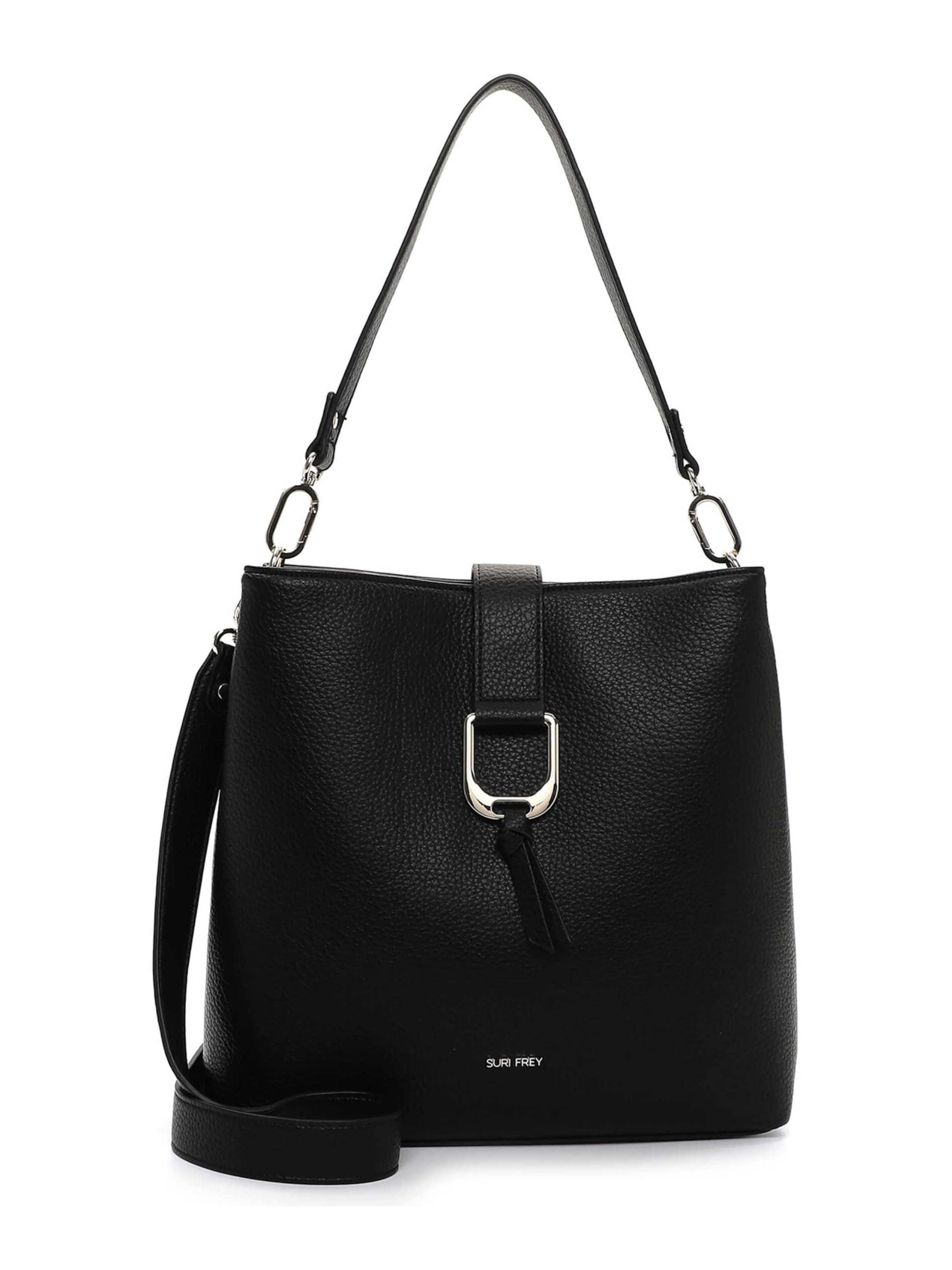 Sac bandoulière 'Keely' Suri Frey en noir : devant