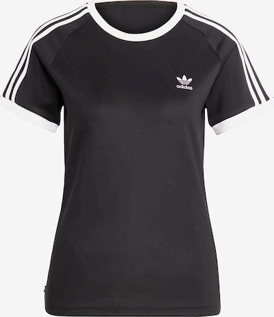 ADIDAS ORIGINALS T-shirt 'Adicolor Classics  3-Stripes' i svart / vit, Produktvy