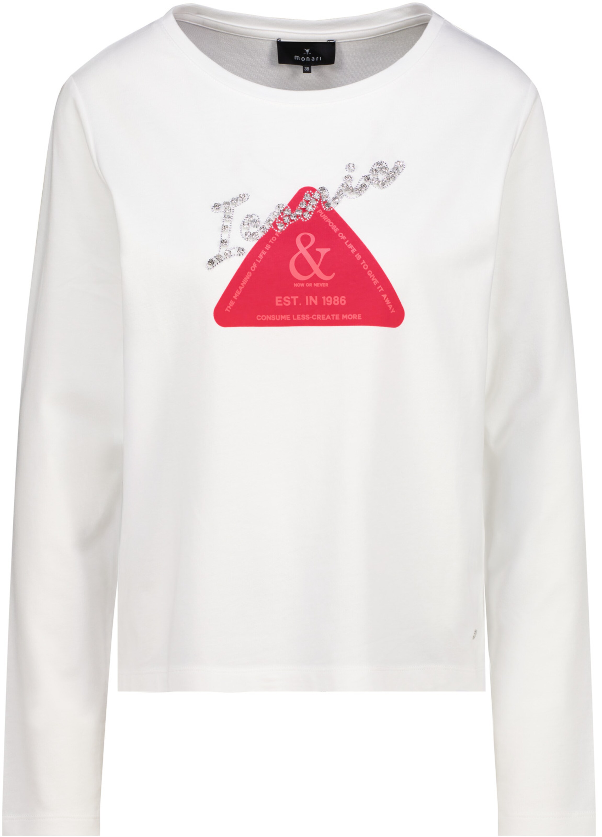 monari Shirt in Weiß: Vorderseite