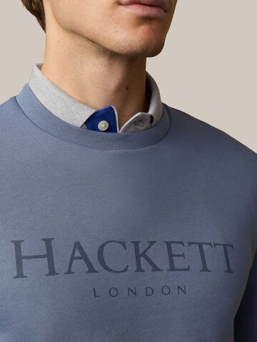 Hackett London Sweatshirt 'HERITAGE ESS CREW' in Blau