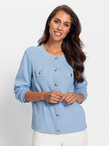 heine - Cárdigan en azul: frente