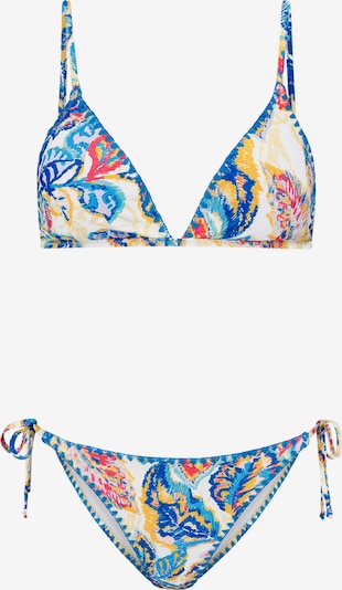 Bikinis 'Romy' iš Shiwi, spalva – mėlyna / geltona / raudona / balta, Prekių apžvalga