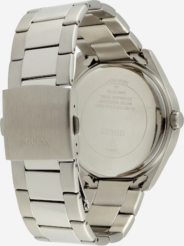 GUESS Analogové hodinky – stříbrná