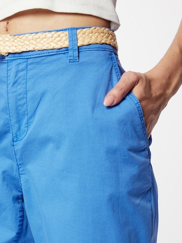 ESPRIT Slimfit Chino kalhoty – modrá