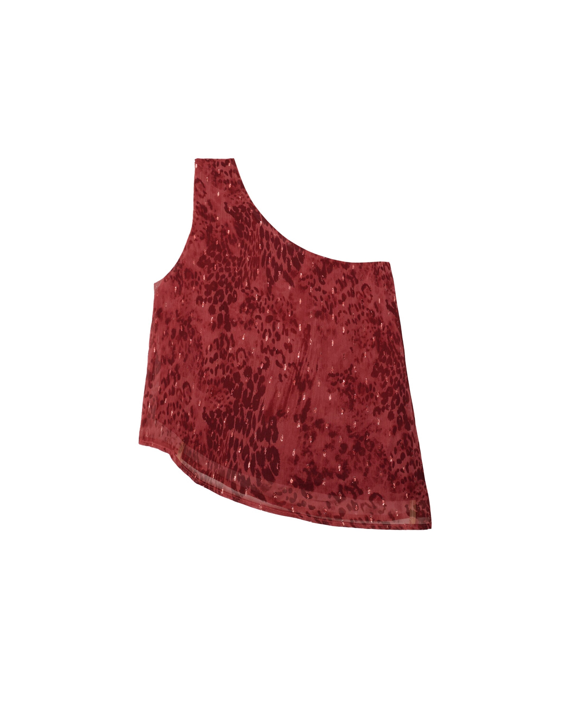 THE-ARE - Blusa en rojo: frente