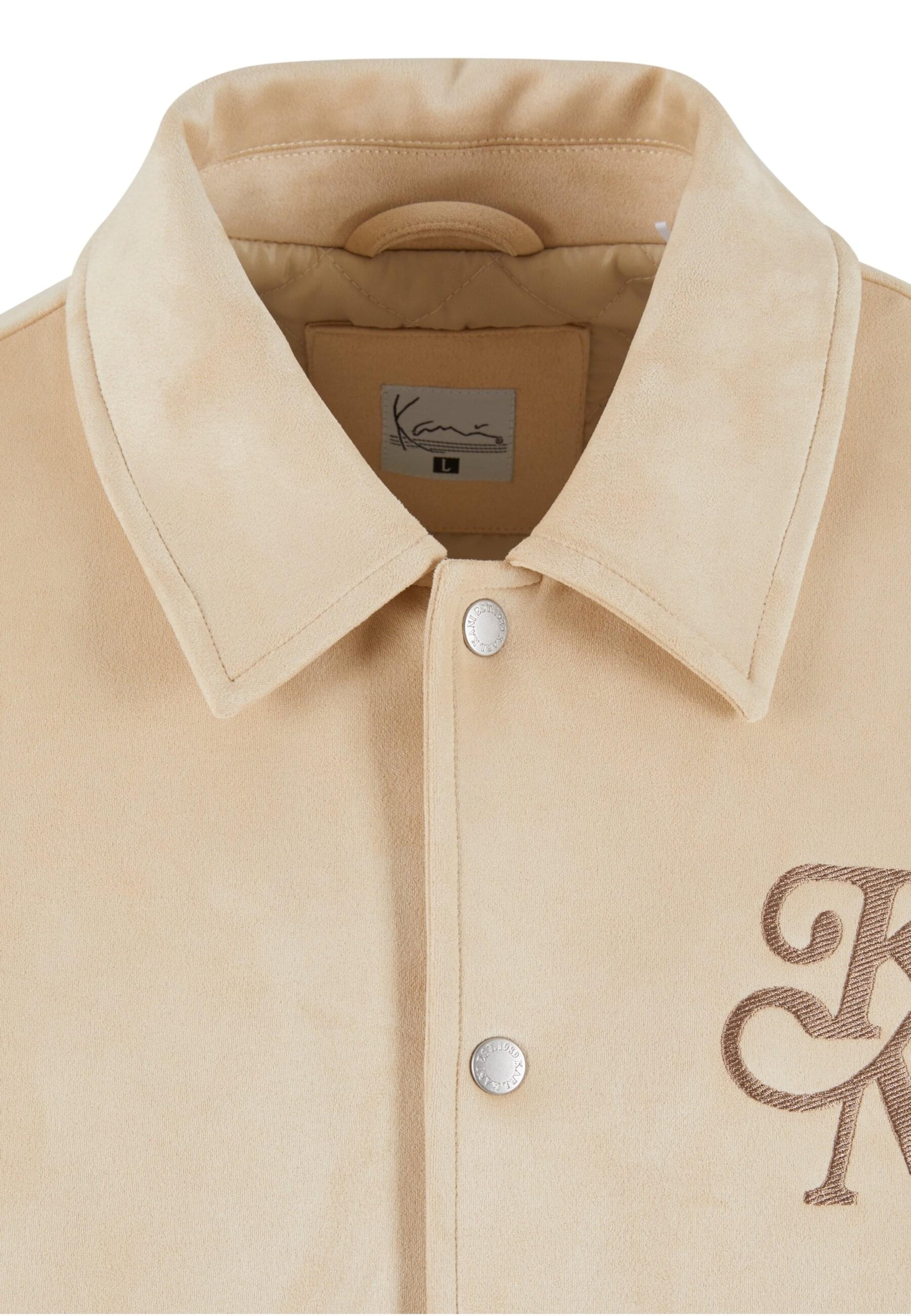Veste mi-saison Karl Kani en beige