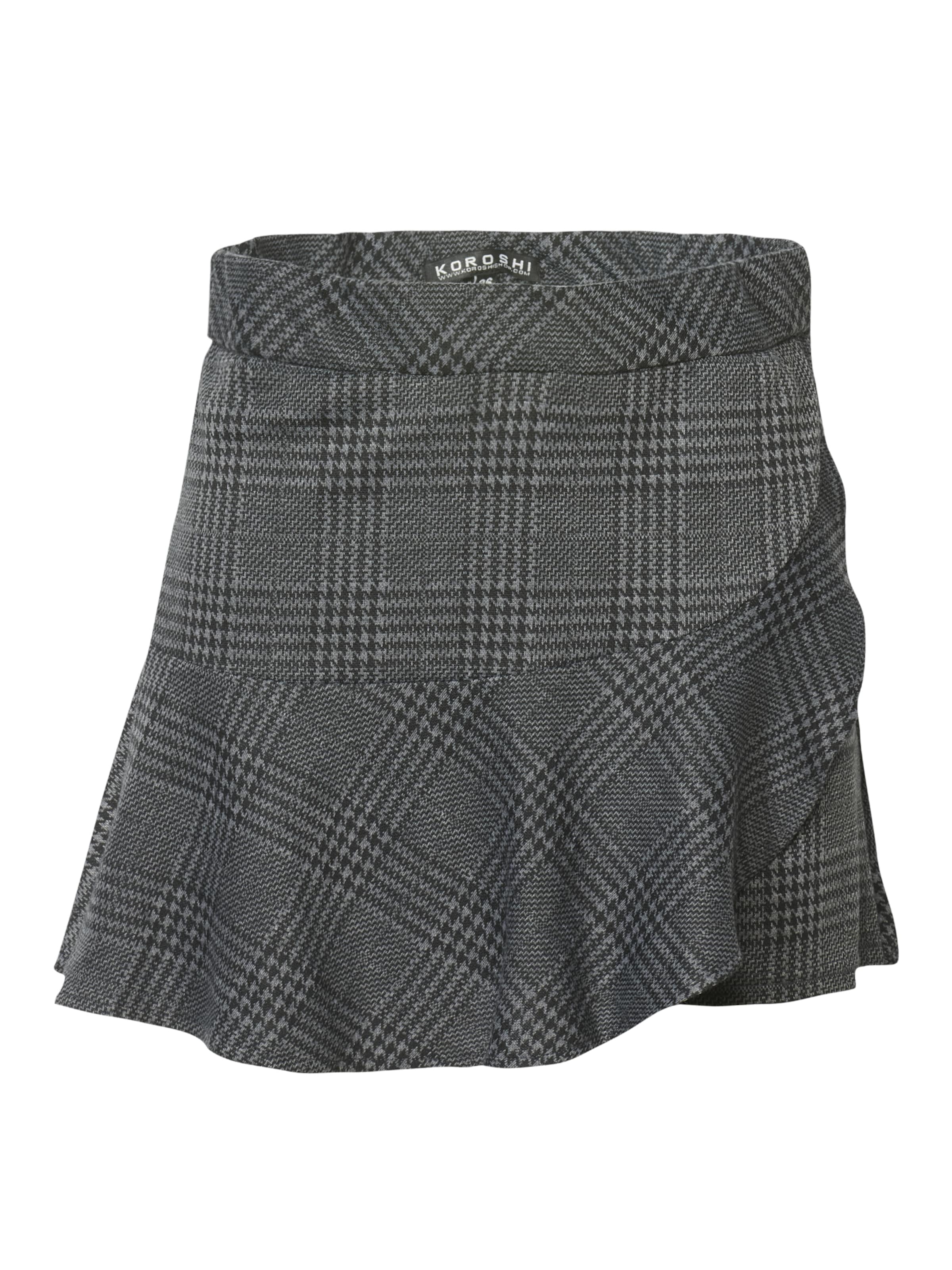 KOROSHI - Falda en gris: frente