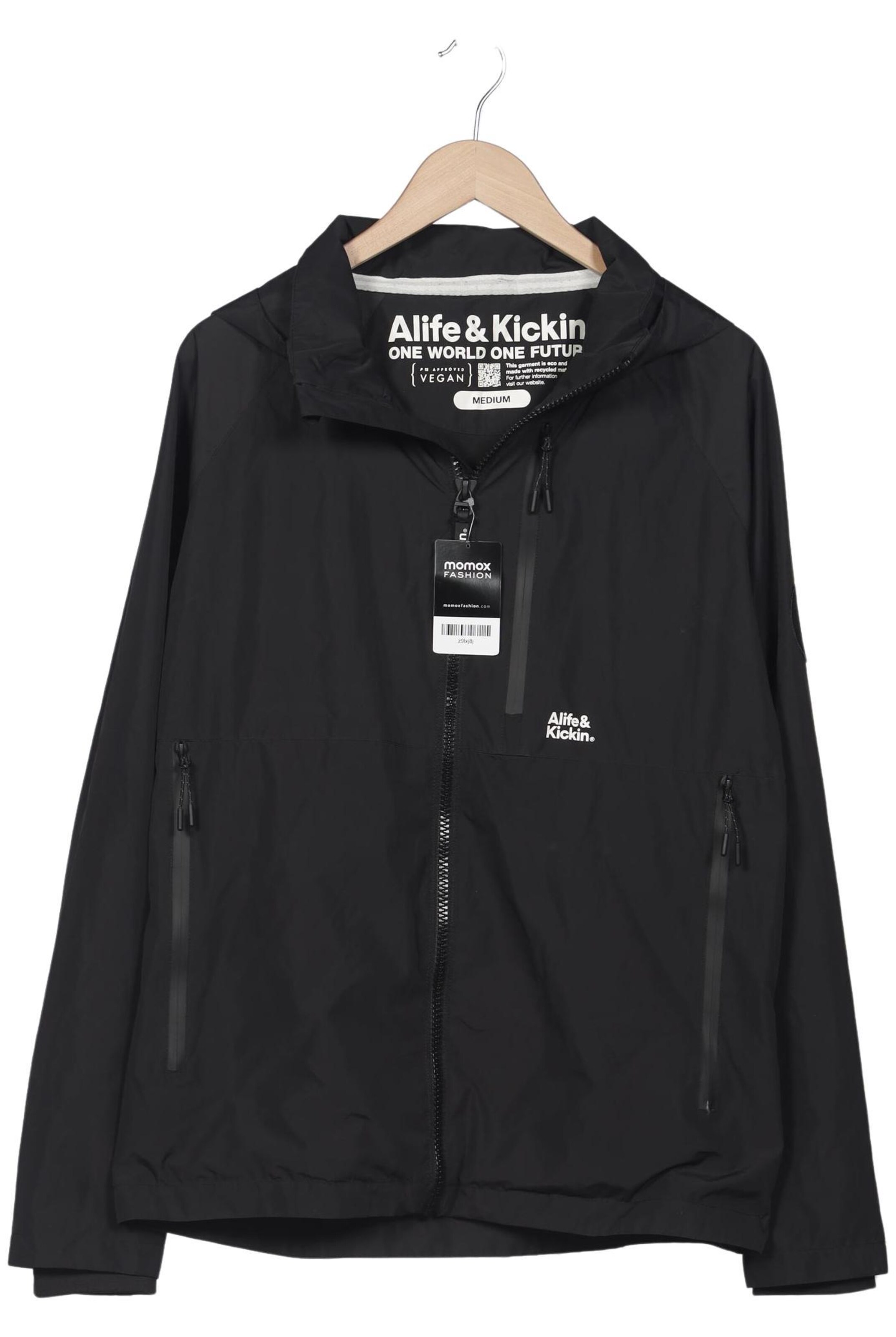 alife & kickin Jacket & Coat in M in Black: front