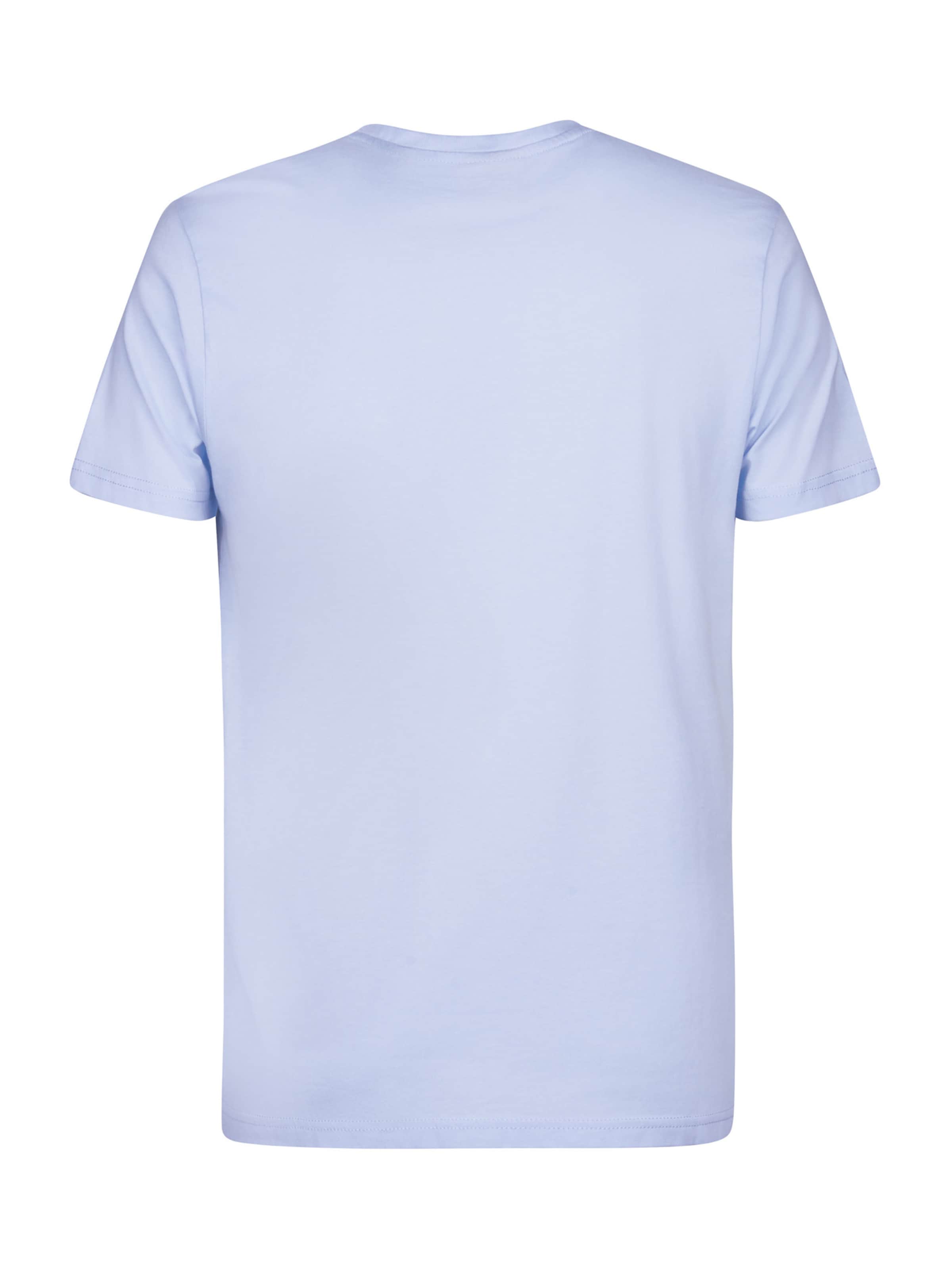 T-Shirt 'Windward' Petrol Industries en bleu