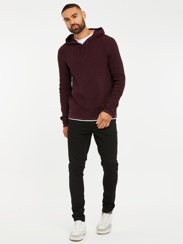 Threadbare Pullover 'Grayson' in Rot