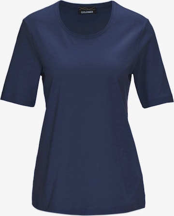 T-shirt Goldner en bleu : devant