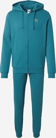 Survêtement 'Essentials Elevated' PUMA en vert : devant