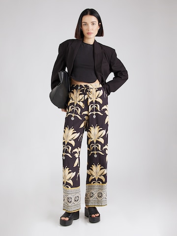 Derhy Wide leg Broek in Zwart