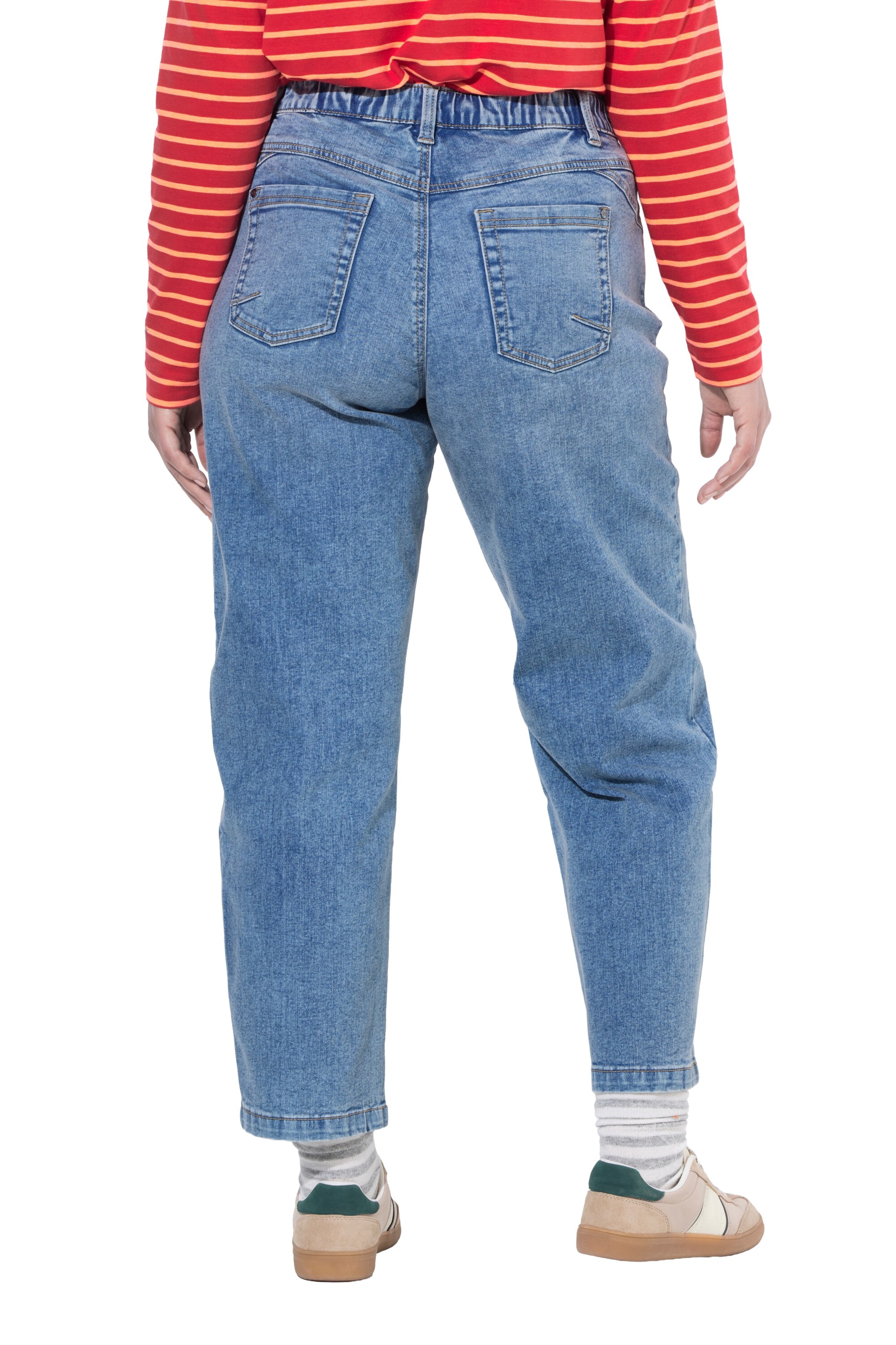 LAURASØN Loosefit Jeans in Blauw
