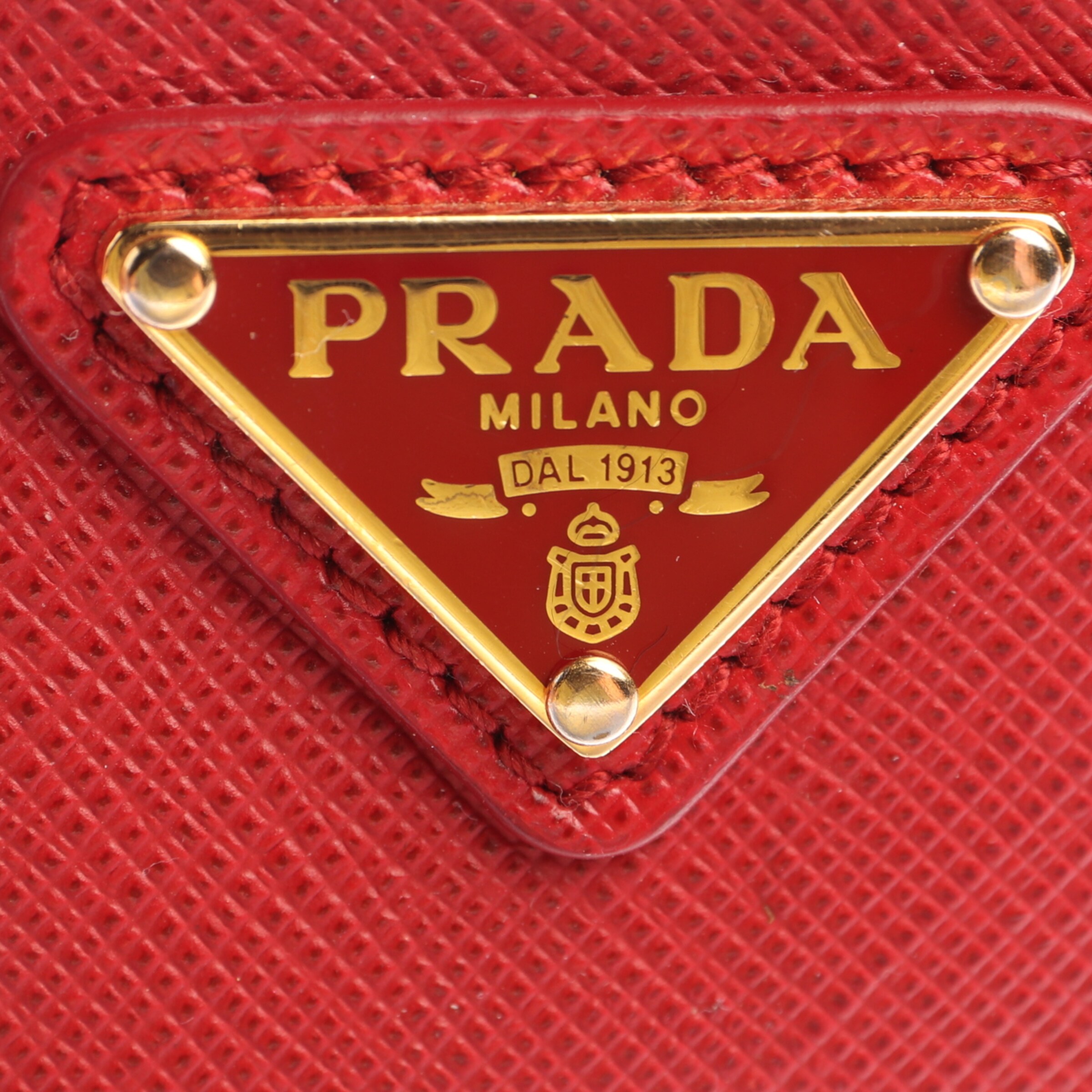 PRADA Bag in One size in Red