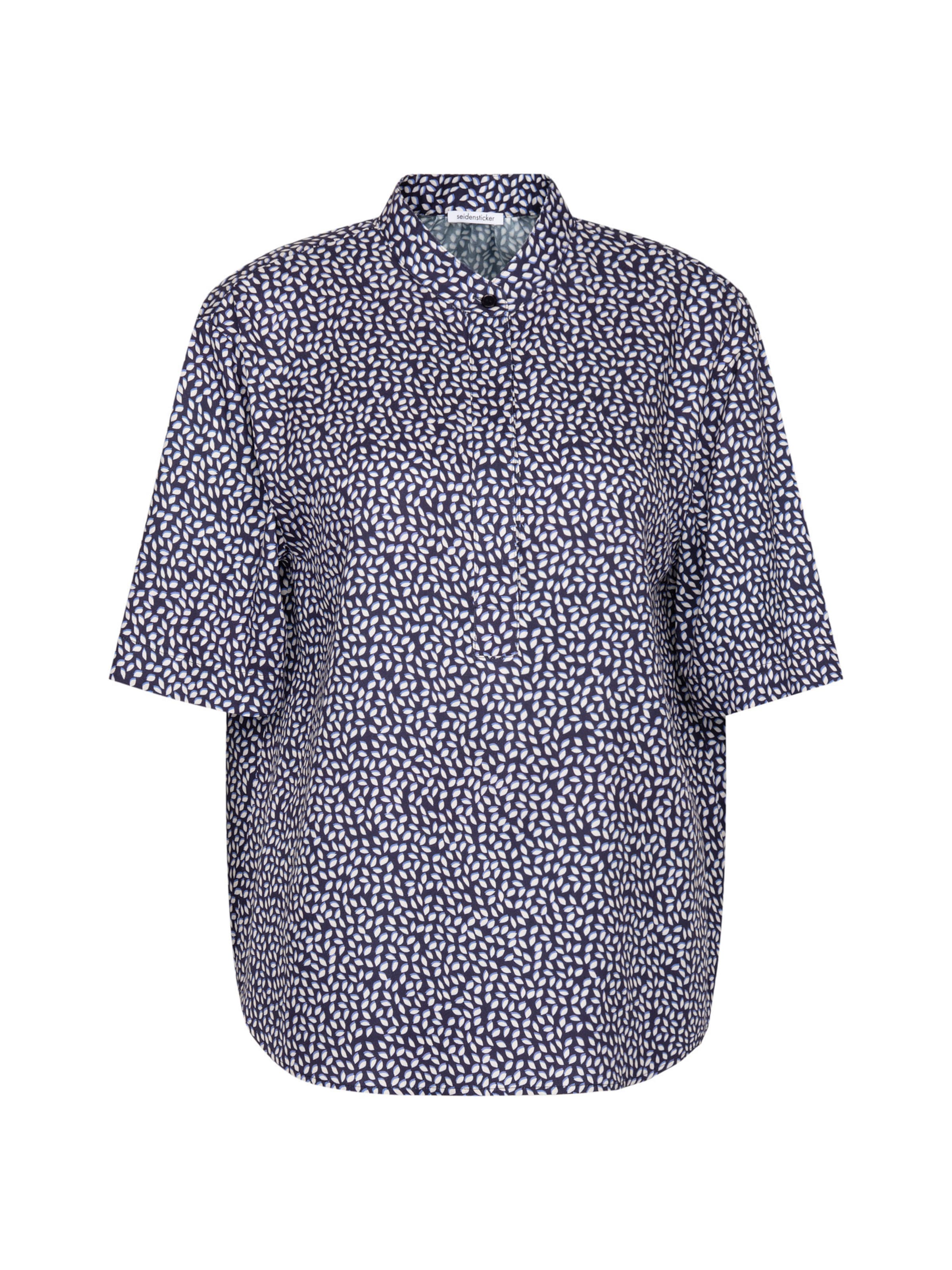 SEIDENSTICKER Blouse in Blauw: voorkant