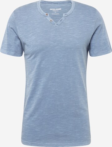 JACK & JONES - Camisa 'BEN' em azul: frente