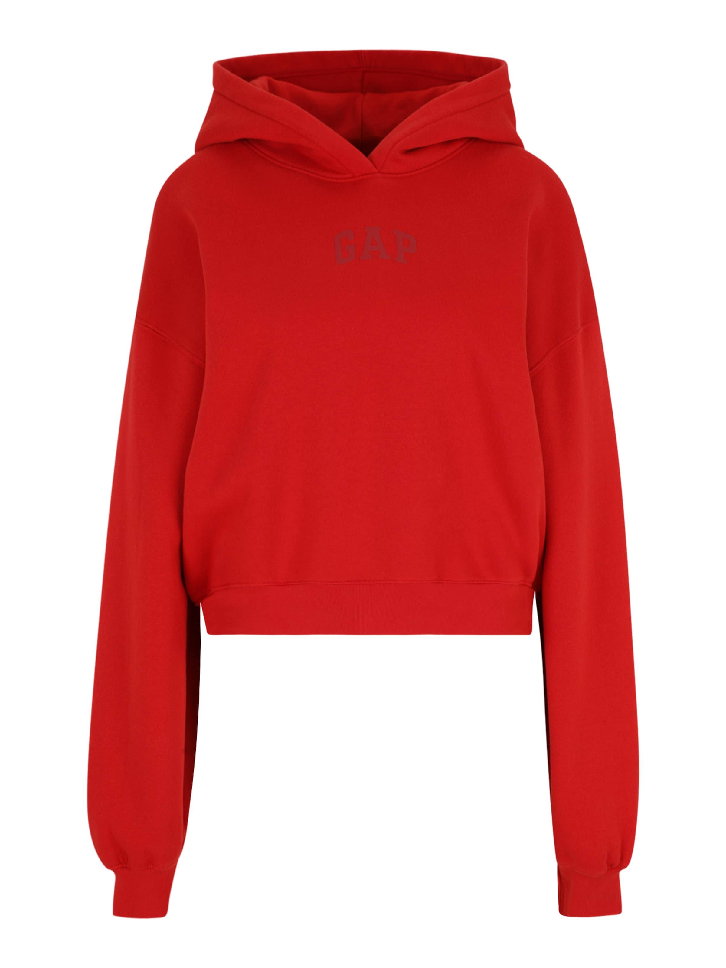 Gap Tall Sweatshirt in Rot: Vorderseite