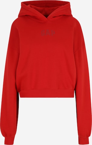 Gap Tall Sweatshirt in Red: front