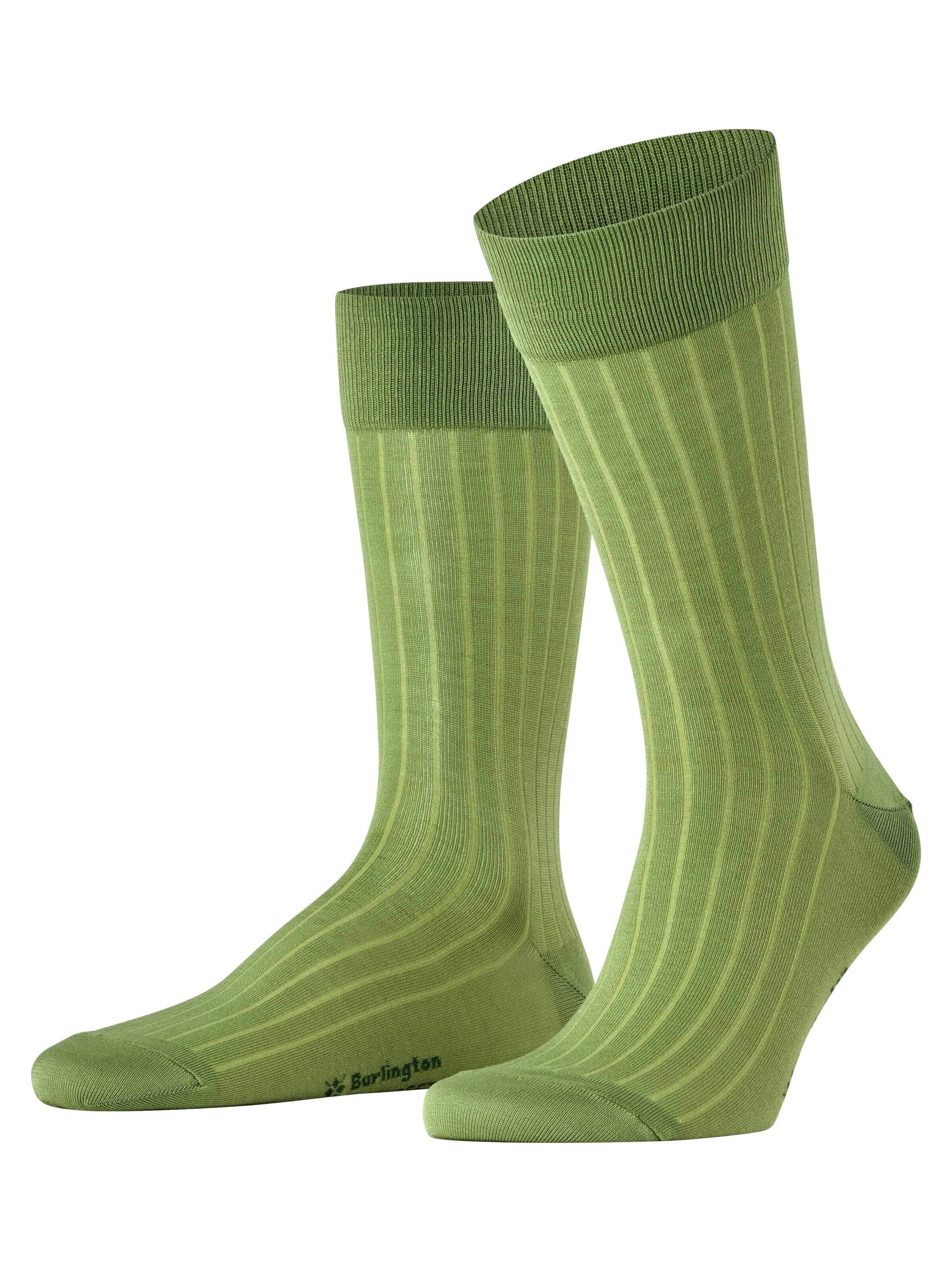 BURLINGTON Socken 'Duke Street'‌ in Grün: Vorderseite