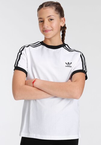 ADIDAS ORIGINALS Shirt 'Adicolor 3-Stripes' in White