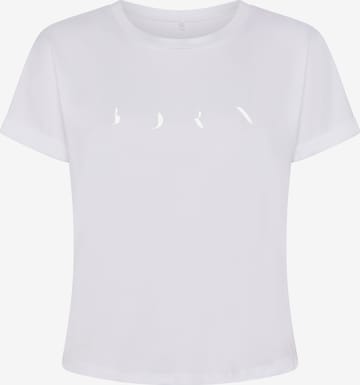 Born Living Yoga Functioneel shirt 'Azami' in Wit: voorkant