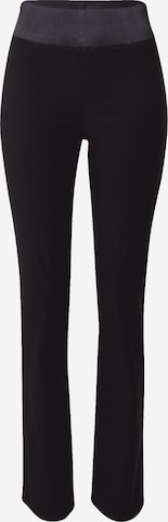 Freequent Boot cut Pants in Black: front