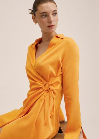 MANGO Kleid 'Lake' in Orange